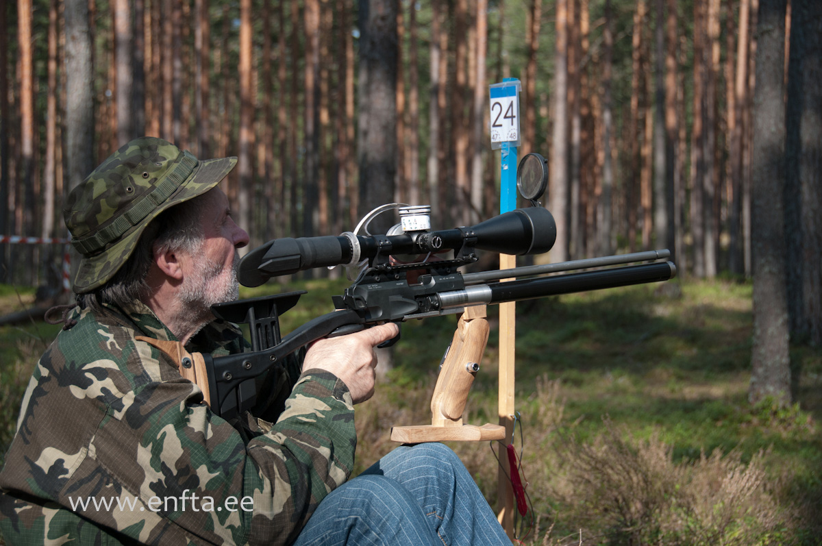 Rein S. Reinu, Hämmerli AR20 FT, Nikko Stirling Targetmaster 10-50x60